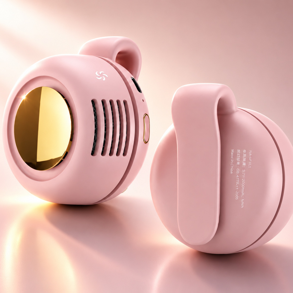 Bouton 3 vitesses du mini ventilateur portable Le FRAÏS Mini